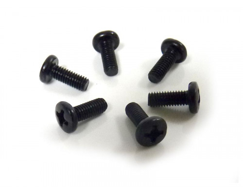 Винт M3x8 под крестовую отвёртку 6шт.