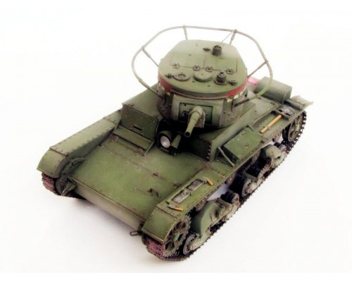 Сборная модель ZVEZDA Советский легкий танк Т-26 (обр. 1933 г.), подарочный набор, 1/35