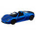 Машина АВТОПАНОРАМА Porsche 918 Spyder, 1/24, синий,  свет, звук, в/к 24,5х12,5х10,5 см