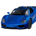 Машина АВТОПАНОРАМА Porsche 918 Spyder, 1/24, синий,  свет, звук, в/к 24,5х12,5х10,5 см