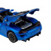 Машина АВТОПАНОРАМА Porsche 918 Spyder, 1/24, синий,  свет, звук, в/к 24,5х12,5х10,5 см