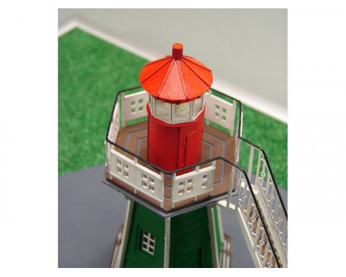 Сборная картонная модель Shipyard маяк Bunthauser Spitze Lighthouse (№54), 1/87