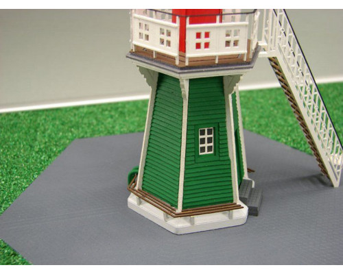 Сборная картонная модель Shipyard маяк Bunthauser Spitze Lighthouse (№54), 1/87