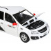 Машина АВТОПАНОРАМА Яндекс.Такси LADA LARGUS, белый, 1/24, свет, звук, в/к 24,5*12,5*10,5 см