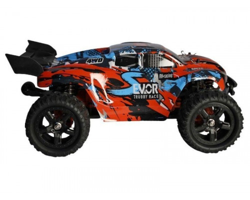 Радиоуправляемая трагги Remo Hobby S EVO-R UPGRADE V2.0 (красный) 4WD 2.4G 1/16 RTR