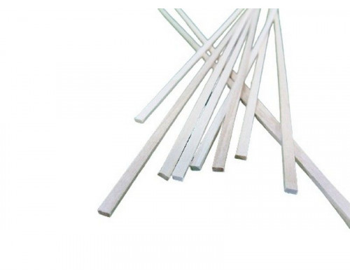 Деревянные рейки 2х4 мм, длина 300 мм, липа, 10 шт