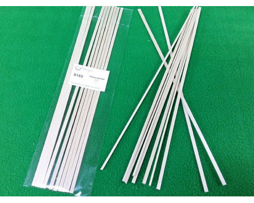 Деревянные рейки 2х4 мм, длина 300 мм, липа, 10 шт