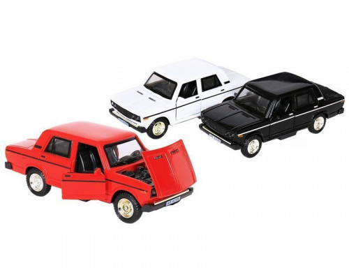 Машина Лада 2106 82106D-12 1/32 свет, звук, инерция (1/12шт.) б/к