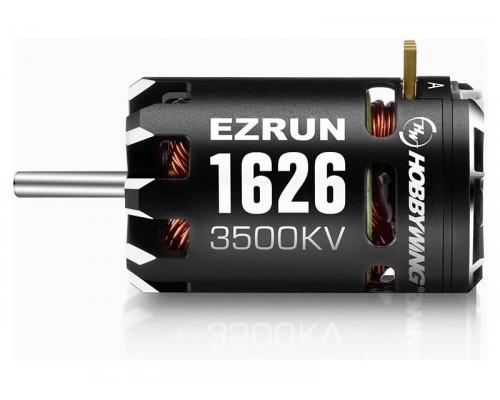 Бесколлекторный мотор Hobbywing EZRUN-1626SD-3500KV-BLACK (2.00/8.5мм, 1/28) бессенсорный