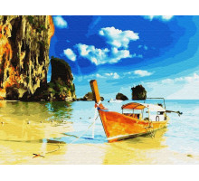 Картина по номерам 40х50 Тайланд. о.Пхи-Пхи (28 цветов)