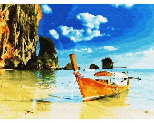 Картина по номерам 40х50 Тайланд. о.Пхи-Пхи (28 цветов)