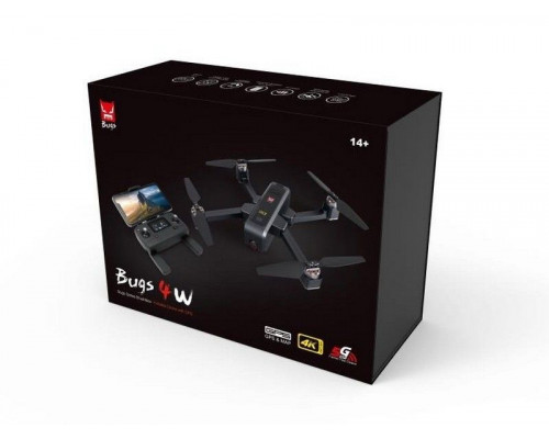 Радиоуправляемый квадрокоптер MJX Bugs 4W с камерой 4K