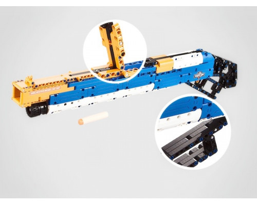 Конструктор CaDA Technic дробовик M1887, стреляет пульками (506 деталей)