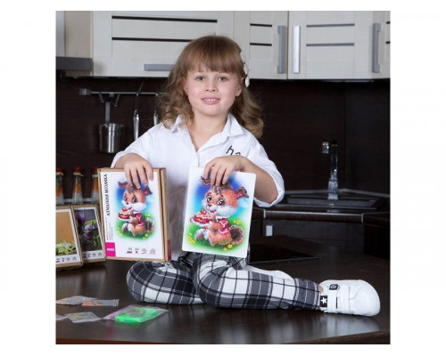 Алмазная мозаика 15х20 В день рождения (19 цветов)