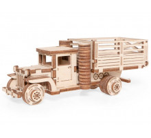 Деревянный конструктор Lemmo Грузовичок ЛТ-ВБ, 79 деталей
