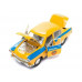 Машина АВТОПАНОРАМА ГАЗ-21 Волга 1/24 в/к  26*12*11см, желтая