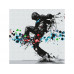 Картина по номерам 30Х30 ТАНЦОР HIP-HOP (15 цветов)
