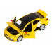 Машина АВТОПАНОРАМА Яндекс Go Toyota Camry, 1/34, желтый, инерция, свет, Алиса, в/к 17,5*13,5*9см