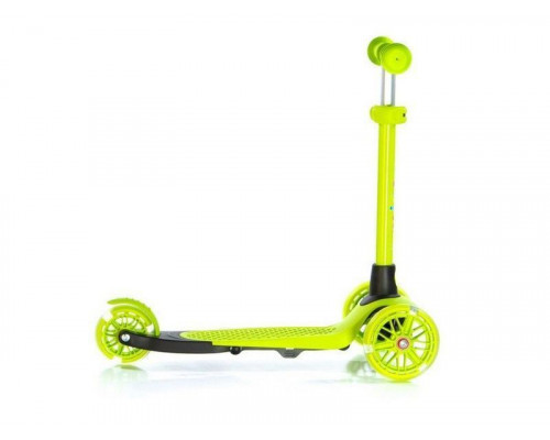 Самокат трехколесный Jet (зеленый)