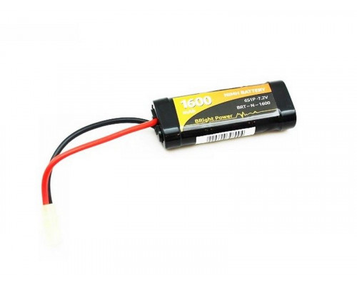Аккумулятор микропак Bright Power 7.2V 1600mAh MiniTamiya
