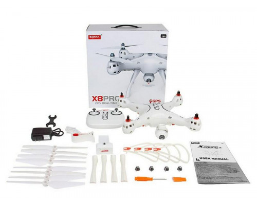 Р/У квадрокоптер Syma X8PRO с FPV трансляцией Wi-Fi, GPS, барометр 2.4G RTF