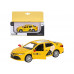 Машина АВТОПАНОРАМА Яндекс GO Toyota Camry, 1/43, желтый, инерция, откр. двери, 17,5*12,5*6,5 см