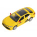 Машина АВТОПАНОРАМА Яндекс GO Toyota Camry, 1/43, желтый, инерция, откр. двери, 17,5*12,5*6,5 см