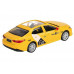 Машина АВТОПАНОРАМА Яндекс GO Toyota Camry, 1/43, желтый, инерция, откр. двери, 17,5*12,5*6,5 см