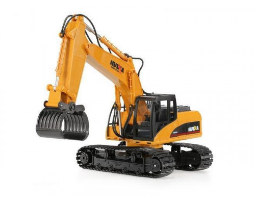 Радиоуправляемый экскаватор c погрузчиком бревен HUI NA TOYS 2.4G 16CH 1/14 RTR