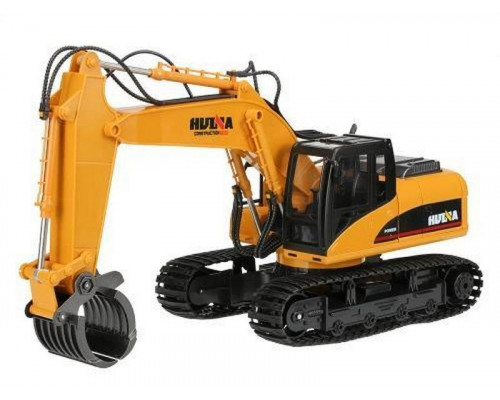 Радиоуправляемый экскаватор c погрузчиком бревен HUI NA TOYS 2.4G 16CH 1/14 RTR