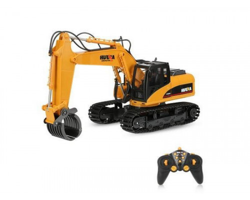 Радиоуправляемый экскаватор c погрузчиком бревен HUI NA TOYS 2.4G 16CH 1/14 RTR