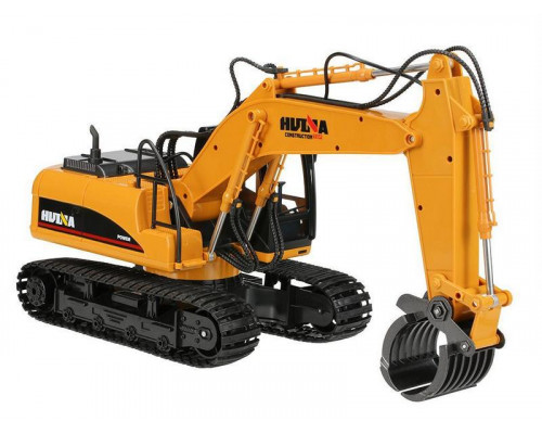 Радиоуправляемый экскаватор c погрузчиком бревен HUI NA TOYS 2.4G 16CH 1/14 RTR