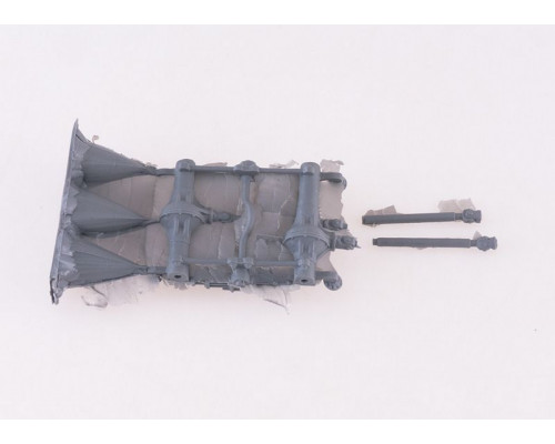 Сборная модель AVD Большой автомобиль водоплавающий БАВ-485, 1/43