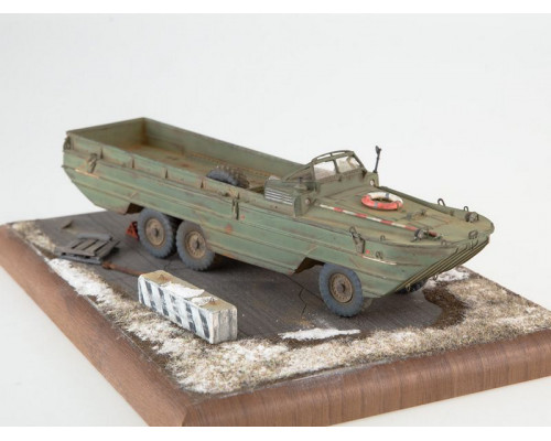Сборная модель AVD Большой автомобиль водоплавающий БАВ-485, 1/43