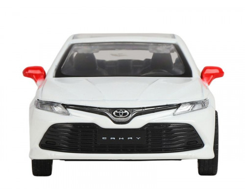 Машина АВТОПАНОРАМА Яндекс GO Toyota Camry, 1/43, белый, инерция, откр. двери, 17,5*12,5*6,5 см