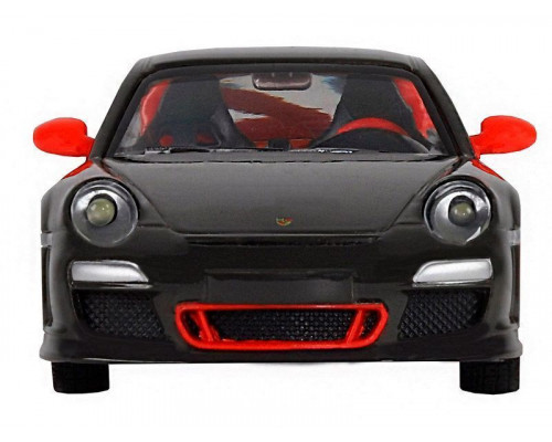 Машина АВТОПАНОРАМА Porsche 911 GT3 Cup, 1/32, темно-серый, свет, звук, в/к 17,5*13,5*9 см