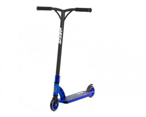 Самокат двухколесный трюковой WHEEZE (синий)