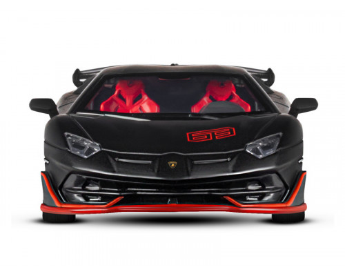 Машина АВТОПАНОРАМА Lamborghini SVJ, 1/24, черный, свет, звук, в/к 24,5х12,5х10,5 см