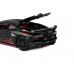 Машина АВТОПАНОРАМА Lamborghini SVJ, 1/24, черный, свет, звук, в/к 24,5х12,5х10,5 см