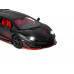 Машина АВТОПАНОРАМА Lamborghini SVJ, 1/24, черный, свет, звук, в/к 24,5х12,5х10,5 см