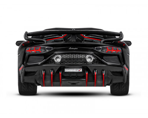 Машина АВТОПАНОРАМА Lamborghini SVJ, 1/24, черный, свет, звук, в/к 24,5х12,5х10,5 см