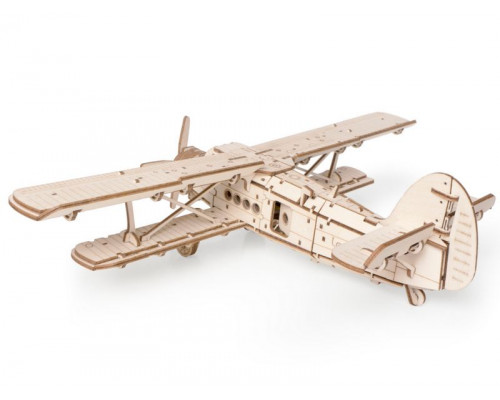 Деревянный конструктор Lemmo Самолёт «Арлан», 154 детали