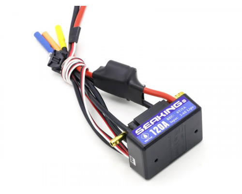 Бесколлекторный регулятор Hobbywing Seaking-120A-V3 (120A-720A, Boat) влагозащищённый