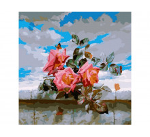 Картина по номерам 30х30 АНТОНОВ А. РОЗЫ (28 цветов)