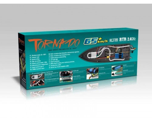 Р/У скоростной катер Heng Long 3789 Brushless 2.4G LiPo RTR