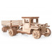 Деревянный конструктор Lemmo Грузовичок ЛТ с прицепом, 58 деталей