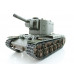 Радиоуправляемый танк Torro КВ-2 1/16 СССР, зеленый, ВВ-пушка, деревянная коробка V3.0 2.4G RTR