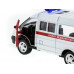 Машина АВТОПАНОРАМА инерц. ГАЗель (скорая) 1/50, в/к 14,5*8*5,5 см