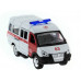 Машина АВТОПАНОРАМА инерц. ГАЗель (скорая) 1/50, в/к 14,5*8*5,5 см