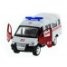 Машина АВТОПАНОРАМА инерц. ГАЗель (скорая) 1/50, в/к 14,5*8*5,5 см